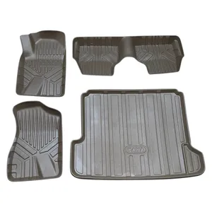 کفپوش سه بعدی خودرو پایا مدل MC110 مناسب برای خودروی دنا به همراه کفپوش صندوق