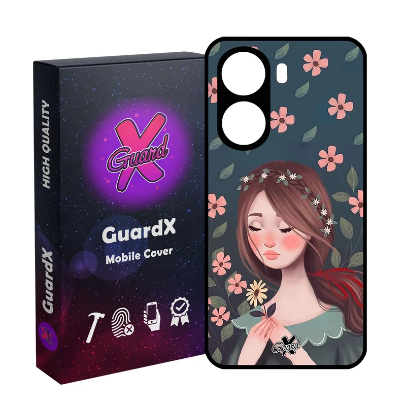 کاور گارد ایکس طرح Girl مدل 10332 مناسب برای گوشی موبایل شیائومی Poco X7 Pro