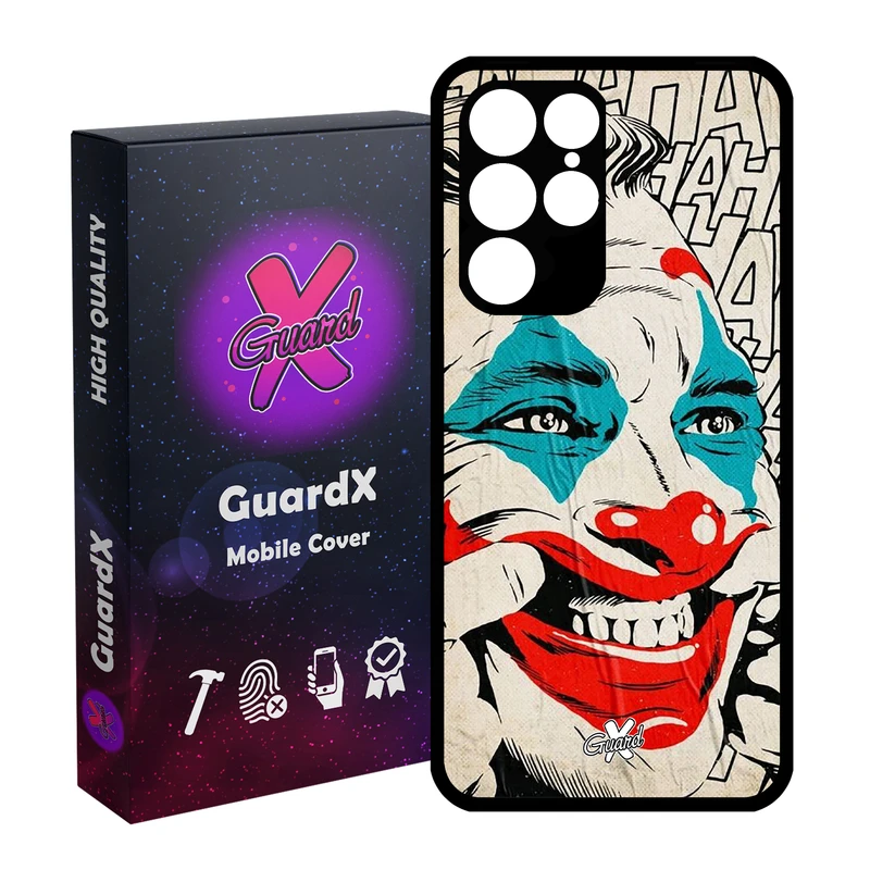 کاور گارد ایکس طرح Joker مدل Glass10128 مناسب برای گوشی موبایل سامسونگ Galaxy S22 Ultra