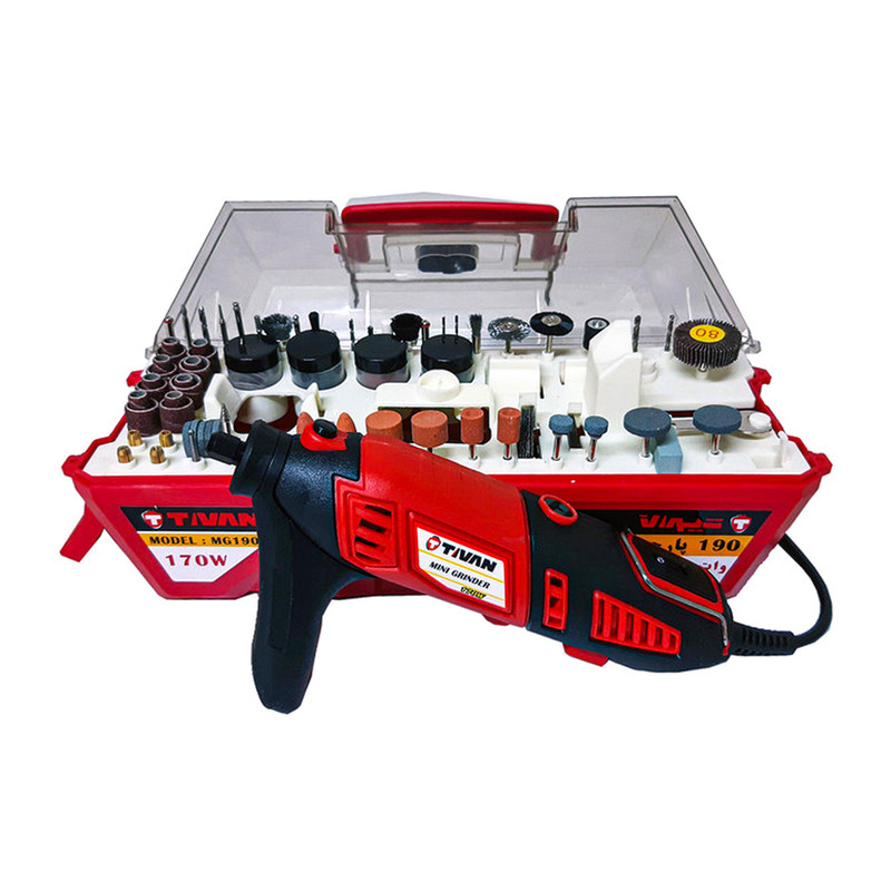 فرز انگشتی تیوان مدل ART - MG 190 KL مجموعه 190 عددی فرز انگشتی تیوان مدل ART - MG 190 KL مجموعه 190 عددی