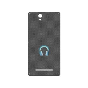 MAHOOT Minimal Headphone Icon Cover Sticker for Sony Xperia C3 Dual