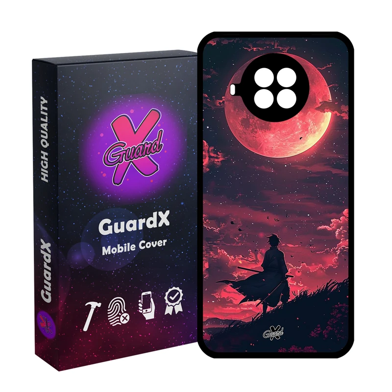 کاور گارد ایکس طرح انیمه مدل Glass10696 مناسب برای گوشی موبایل شیائومی Mi 10T Lite/Redmi Note 9 Pro 5G/10I 5G