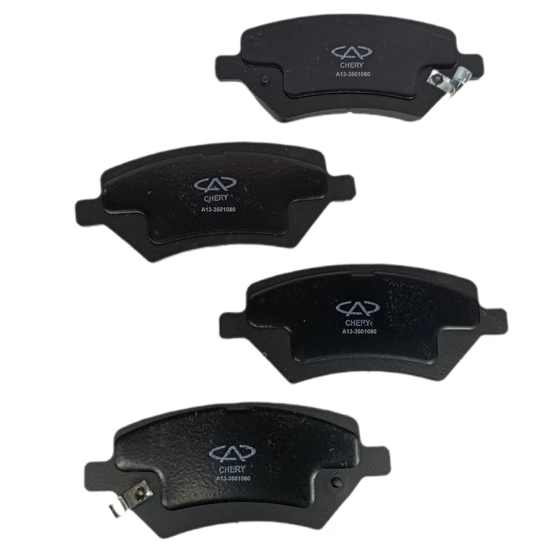 لنت ترمز جلو جنیون چری مدل A13-3501080 دوجفت مناسب برای ام وی ام X33 و 315