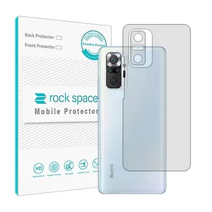 Transparent Rockspace HyGEL model phone back protector suitable for Xiaomi Redmi Note 10 Pro Japan mobile phone