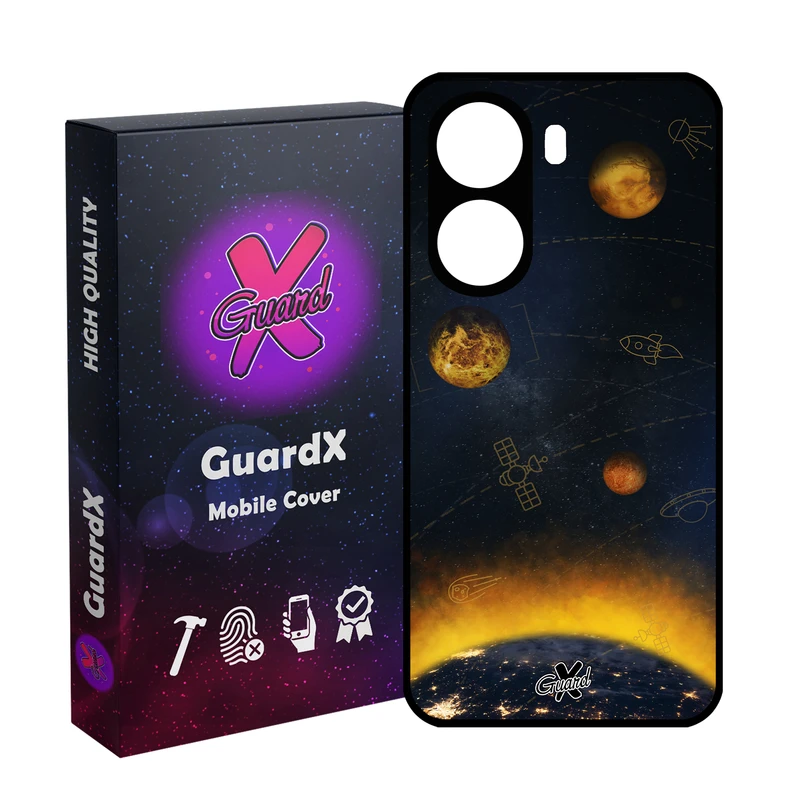 کاور گارد ایکس طرح Galaxy مدل 10166 مناسب برای گوشی موبایل شیائومی Poco X7 Pro