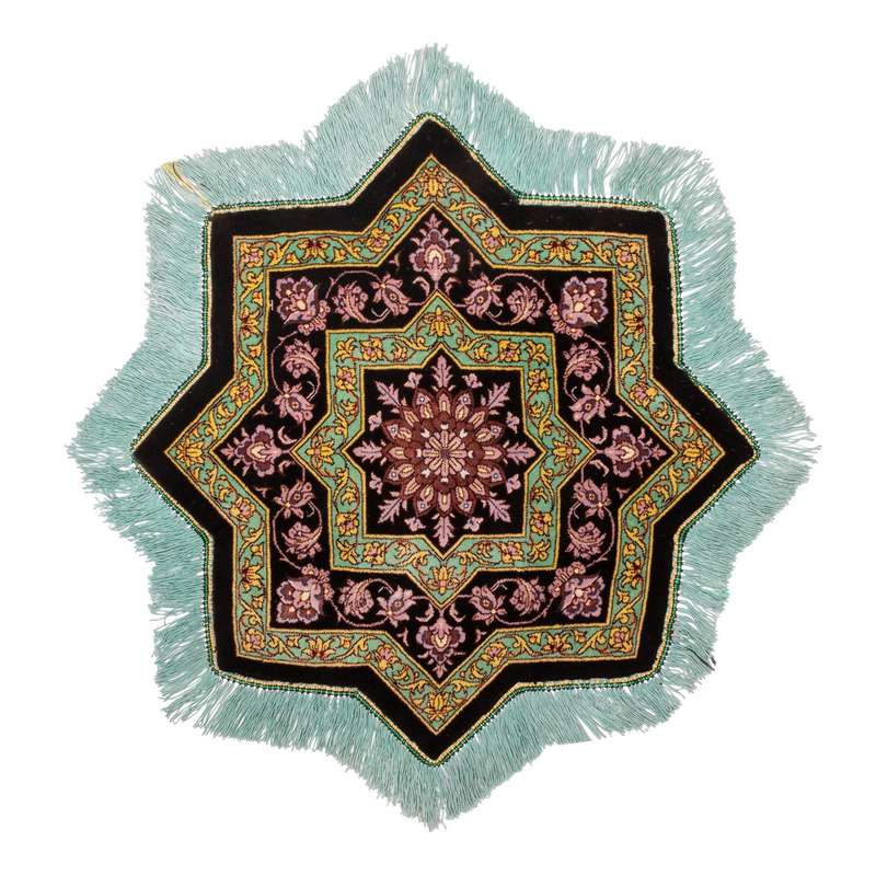 رومیزی فرش دستباف سی پرشیا کد 172036