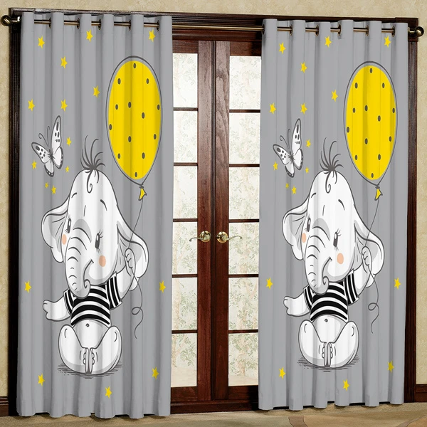 پرده مدل فیل هازان پانچی کد 1 سایز 280x140 سانتی متر