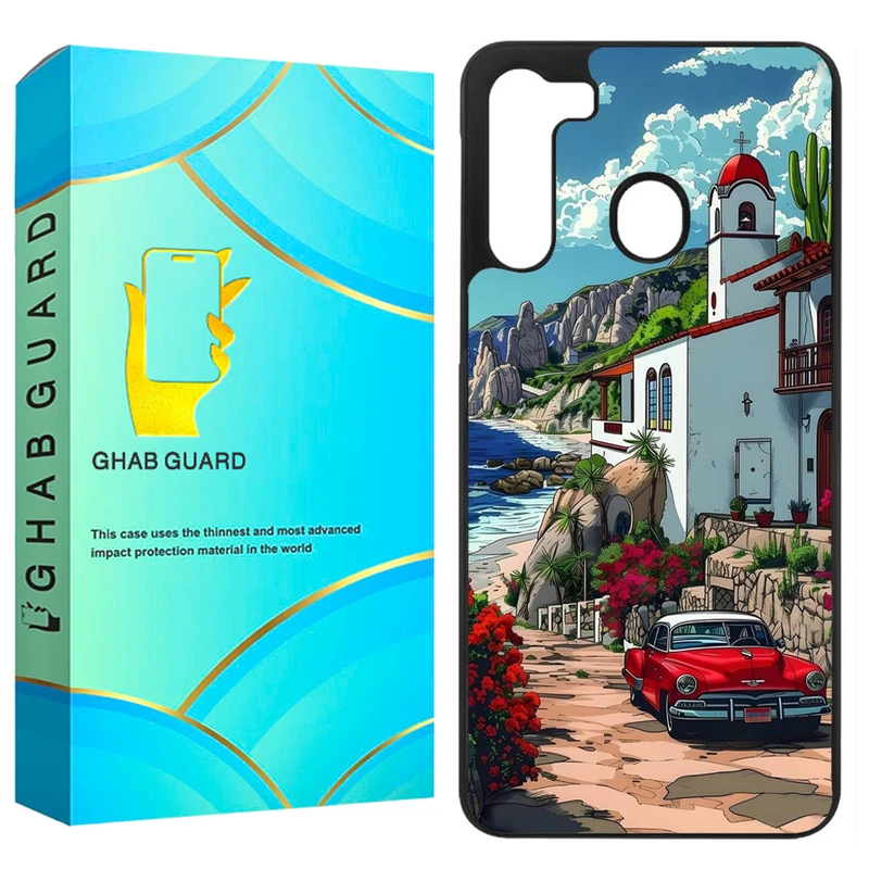 کاور قاب گارد طرح ماشین مدل GCHPA21 مناسب برای گوشی موبایل سامسونگ Galaxy A21