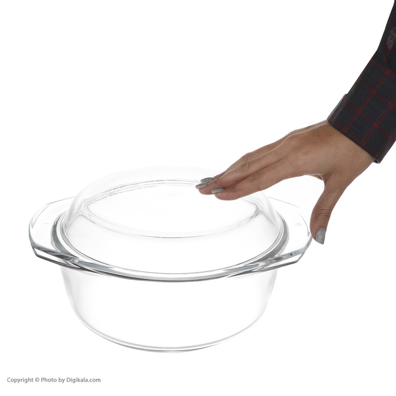 ظرف پخت زنجان گلس مدل Torino مجموعه 3 عددی