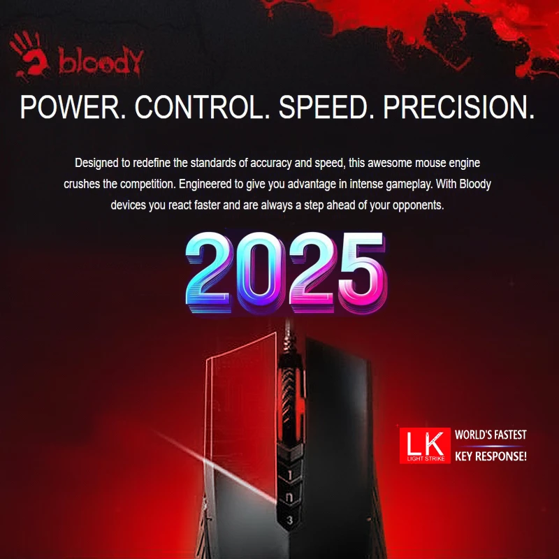 عکس شماره 13 : ماوس مخصوص بازی بلادی مدل a7o_matte _activated