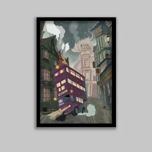 تابلو مدل هری پاتر Harry Potter کد LA-G10611-2