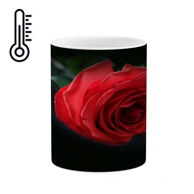 ماگ حرارتی کاکتی مدل گل رز کد mgh18058