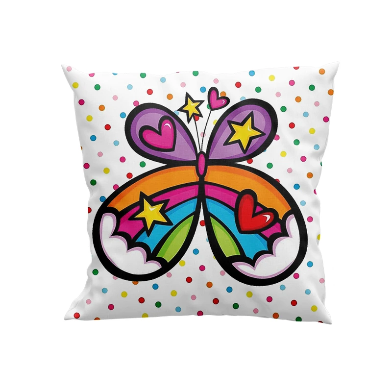 کوسن کودک پاد آفرین مدل پروانه فانتزی کد DKK1193