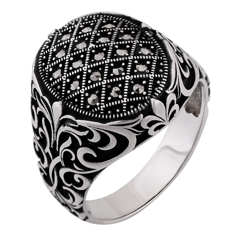 انگشتر نقره مردانه کد R3209