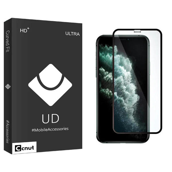 محافظ صفحه نمایش کوکونات مدل UD Black مناسب برای گوشی موبایل اپل iPhone 11 pro max