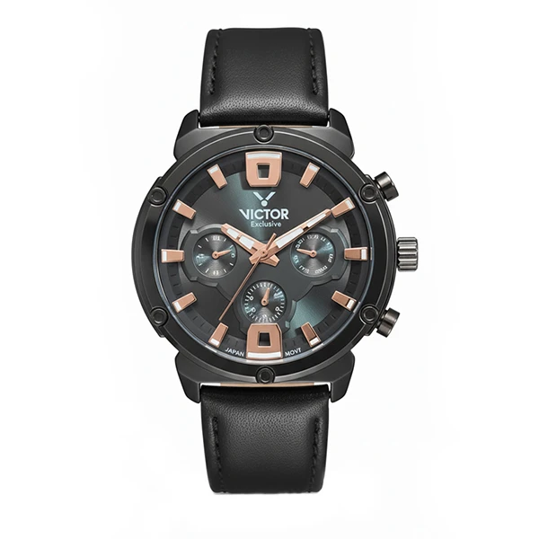 ساعت مچی عقربه‌ای کوارتز مردانه ویکتور مدل 1526M