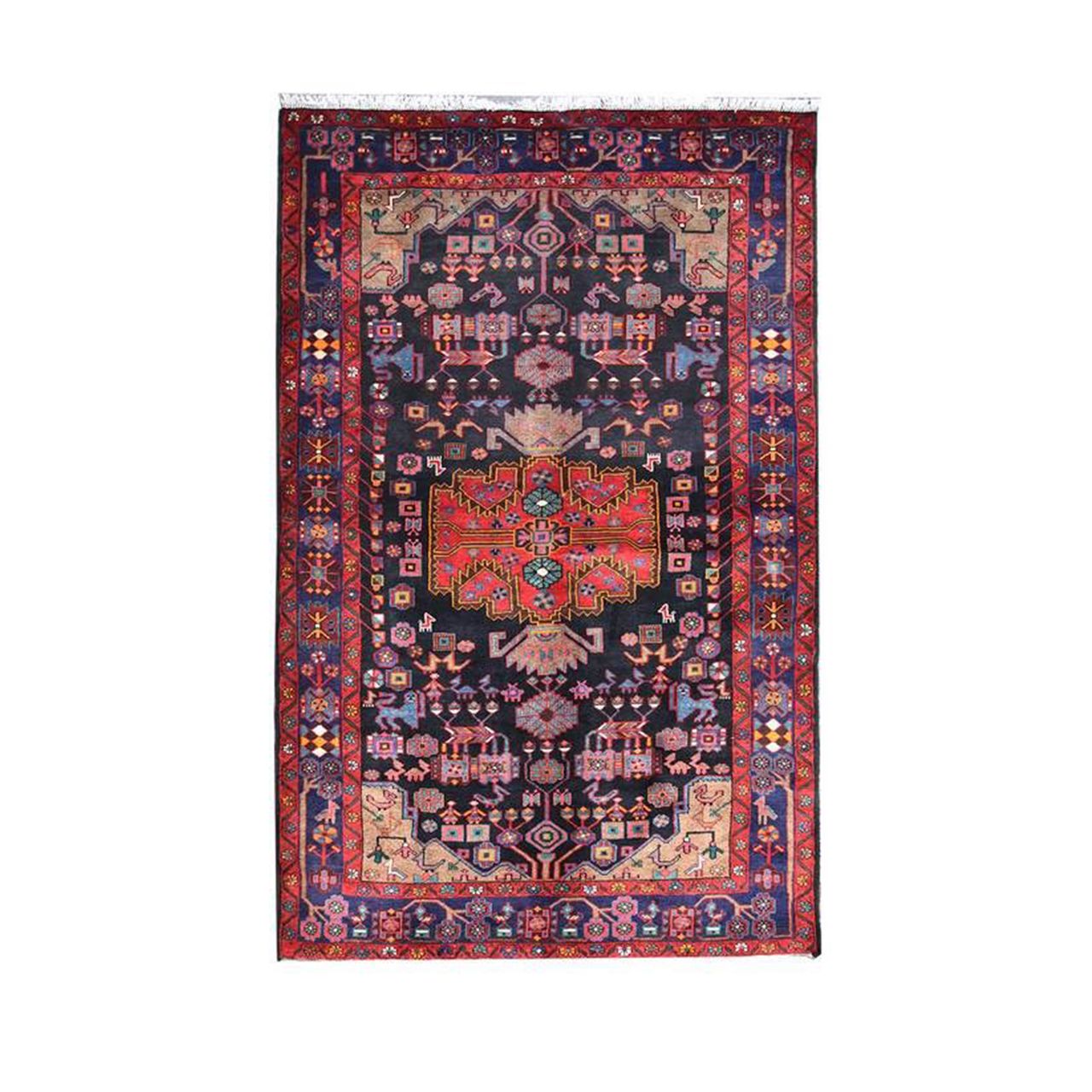 فرش دستبافت چهار متری گالری نور کد H1390 main 1 1