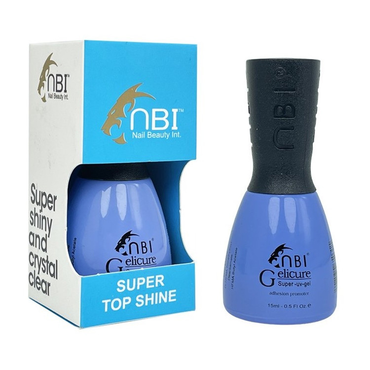 ژل تاپ شاین ناخن ان بی آی کد S1 حجم 15 میلی لیتر