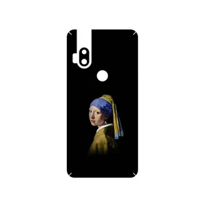 MAHOOT Girl with a Pearl Earring of Vermeer Cover Sticker for Motorola One Hyper