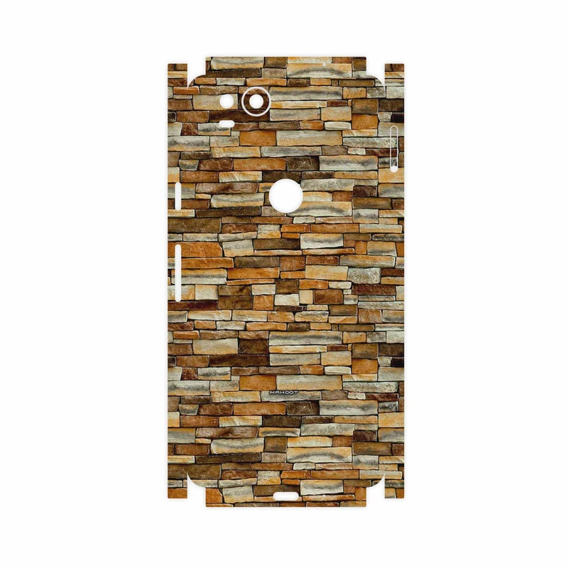 برچسب پوششی ماهوت مدل brickwall-FullSkin مناسب برای گوشی موبایل گوگل Pixel 2