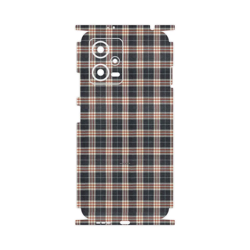 برچسب پوششی ماهوت مدل Fabric Texture 5-FullSkin مناسب برای گوشی موبایل شیائومی Redmi Note 12 5G
