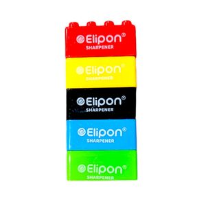 تراش الیپون مدل لگو کد 450 بسته 5 عددی