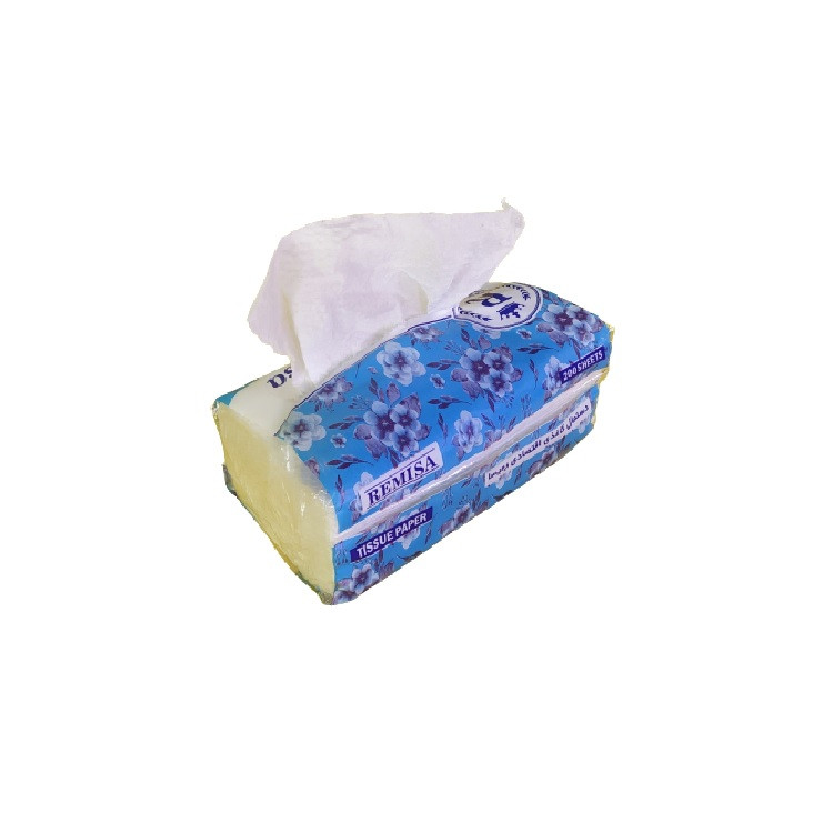 دستمال کاغذی 100 برگ رمیسا مدل اقتصادی بسته 10 عددی