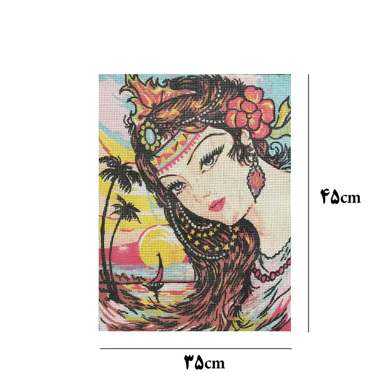 کوبلن طرح غروب نخل کد 55