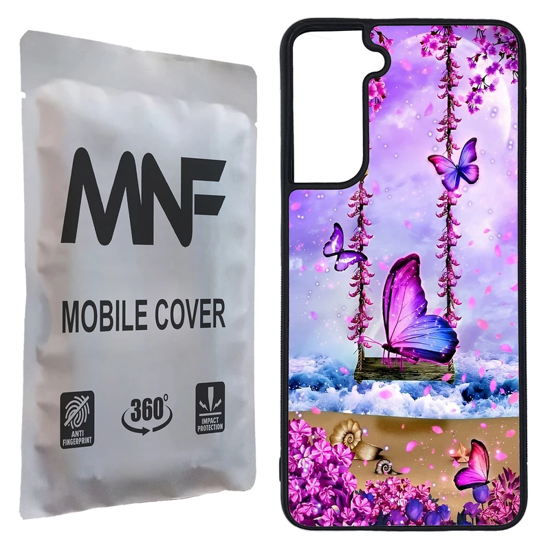 کاور ام ان اف طرح پروانه فانتزی کد P-036 مناسب برای گوشی موبایل سامسونگ Galaxy S21