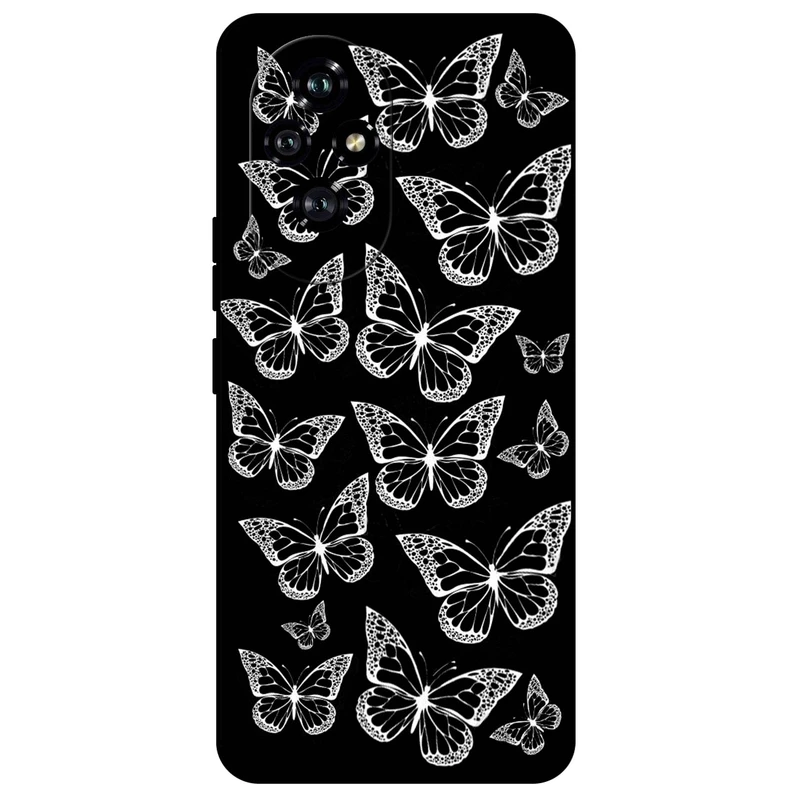 کاور مگافون طرح پروانه مدل 7244 مناسب برای گوشی موبایل آنر 200     