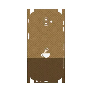 MAHOOT Minimal Cup of Coffee Icon-FullSkin Cover Sticker for Samsung Galaxy J6 Plus