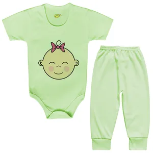 ست بادی و شلوار نوزادی کارانس مدل BSTG-3068