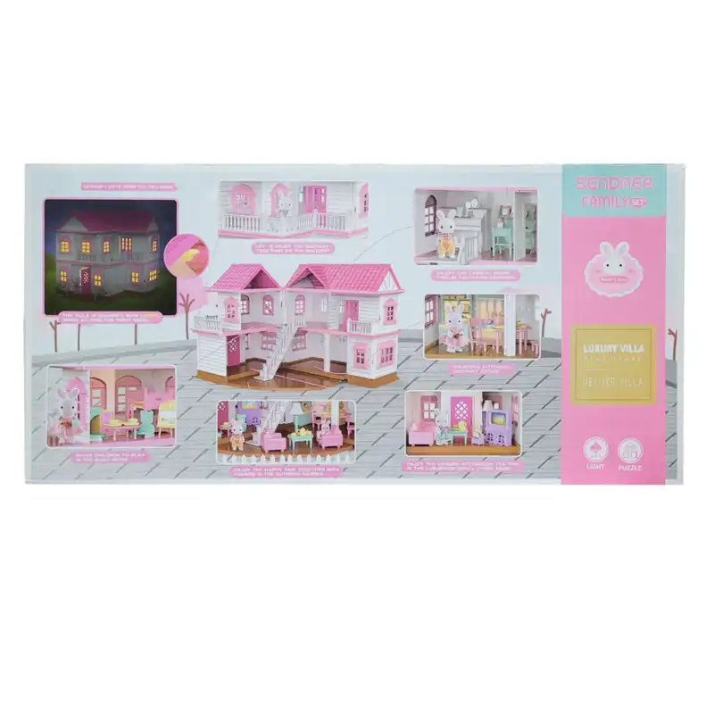 اسباب بازی مدل خانه عروسکی خرگوش کد 8817