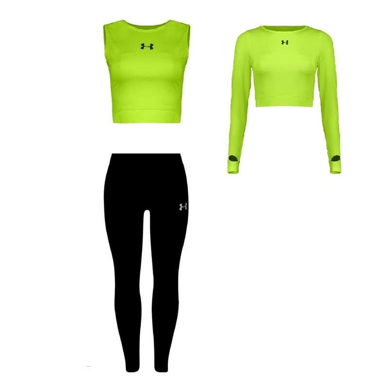 ست 3 تکه لباس ورزشی زنانه مدل 63-6401