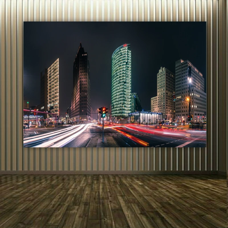 استیکر طرح نماهای شهرهای جهان کد FP10132