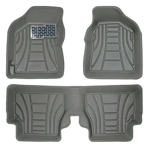 کفپوش سه بعدی خودرو ماهوت مدل دیزایر استیل دار مناسب برای کوییک