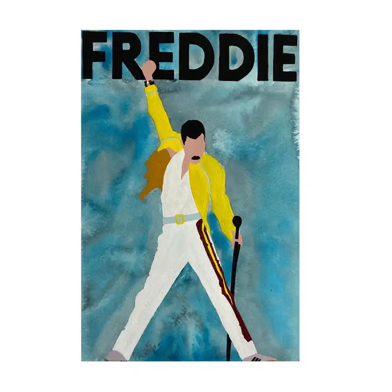 نقاشی ابرنگ طرح فردی مدل 133