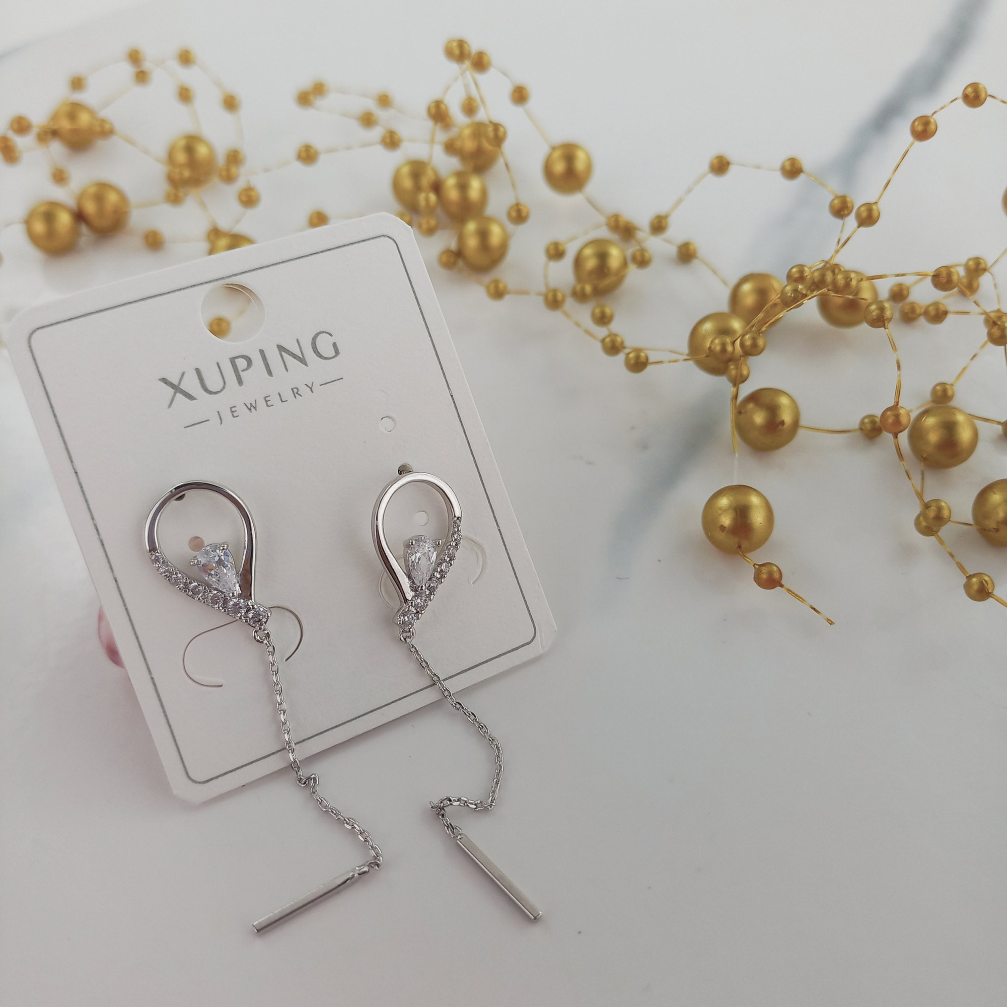 گوشواره زنانه ژوپینگ مدل J328