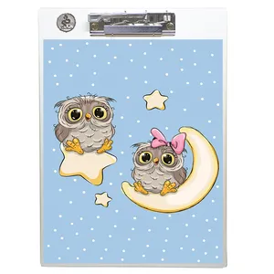 تخته شاسی طه چوب  مدل Fantasy owl011 سایز A4