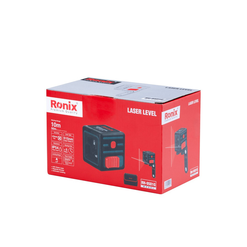 تراز لیزری رونیکس مدل دو خط کد RH-9501G