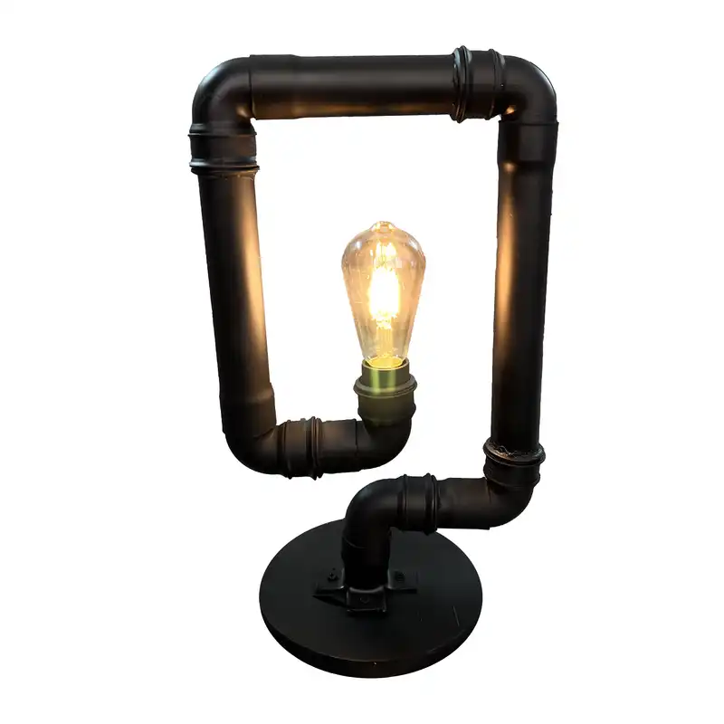 چراغ رومیزی مدل لوله ای کلاسیک