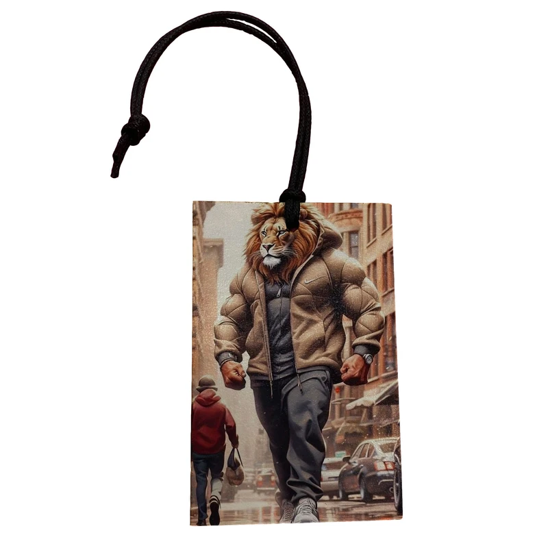 آویز تزیینی خودرو ای تمر مدل شیر کد 5