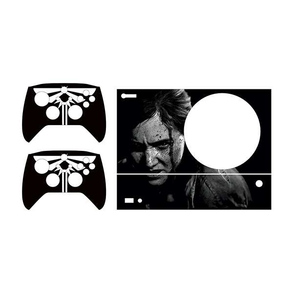 برچسب Xbox series s توییجین وموییجین مدل Last Of Us 02 مجموعه 4 عددی 