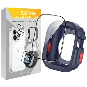 Sprig Amizze Cover For Apple Watch Series 7/8/9 size 41mm with screen protector