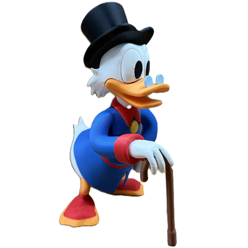 فیگور طرح لونی تونز مدل Scrooge McDuck ارتفاع 17 سانتی‌متر