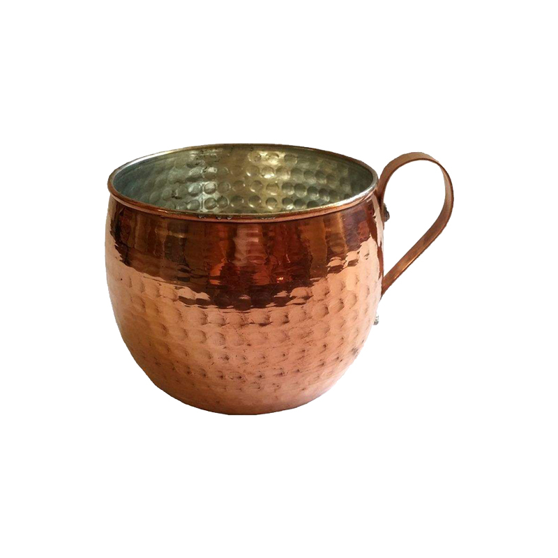 لیوان مسی طرح خمره ای کد 137