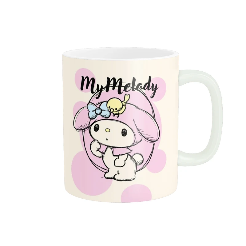 ماگ پادآفرین مدل کارتون کرومی و مای ملودی Kuromi کد PM3297