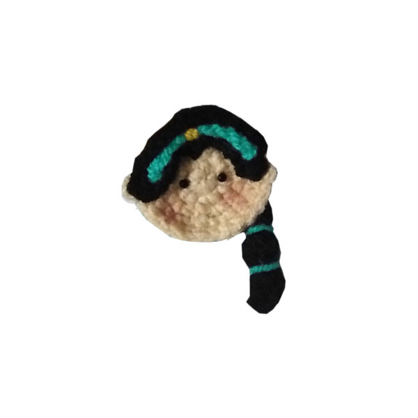 گل سینه دخترانه مدل پرنسس یاسمین