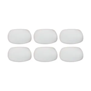 بشقاب غذاخوری چینی زرین ایران مدل مون بلان بسته 6 عددی 