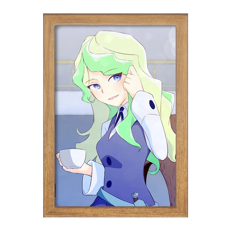 تابلو خندالو مدل دیانا انیمه جادوگران کوچک Little Witch Academia  کد 22872